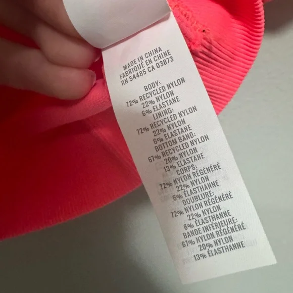Aerie Pink Superchill Seamless Ring Cap Sleeve Bra Top - Picture 11 of 11